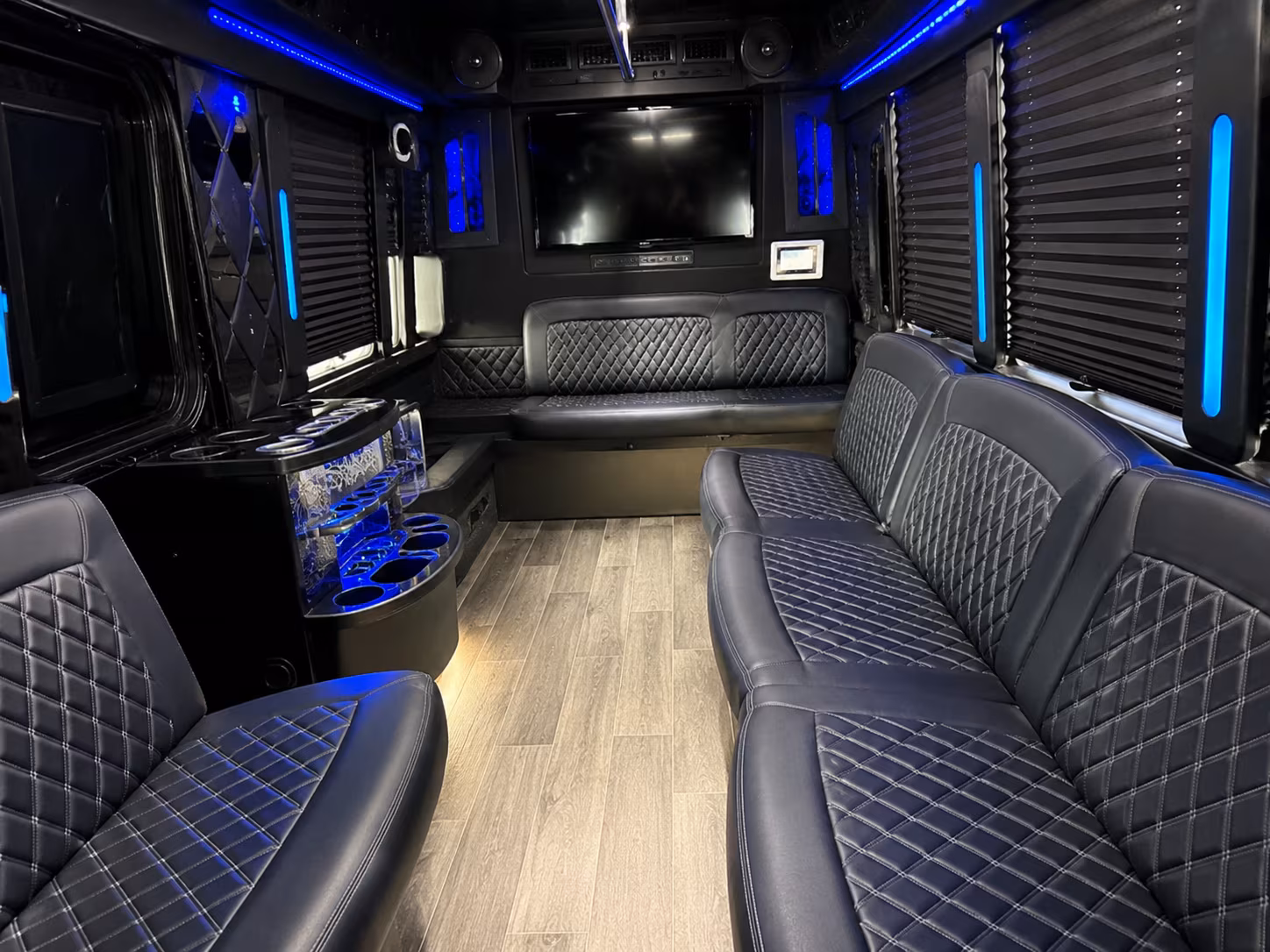 party buses from santa fe high school and capital high to downtown venues