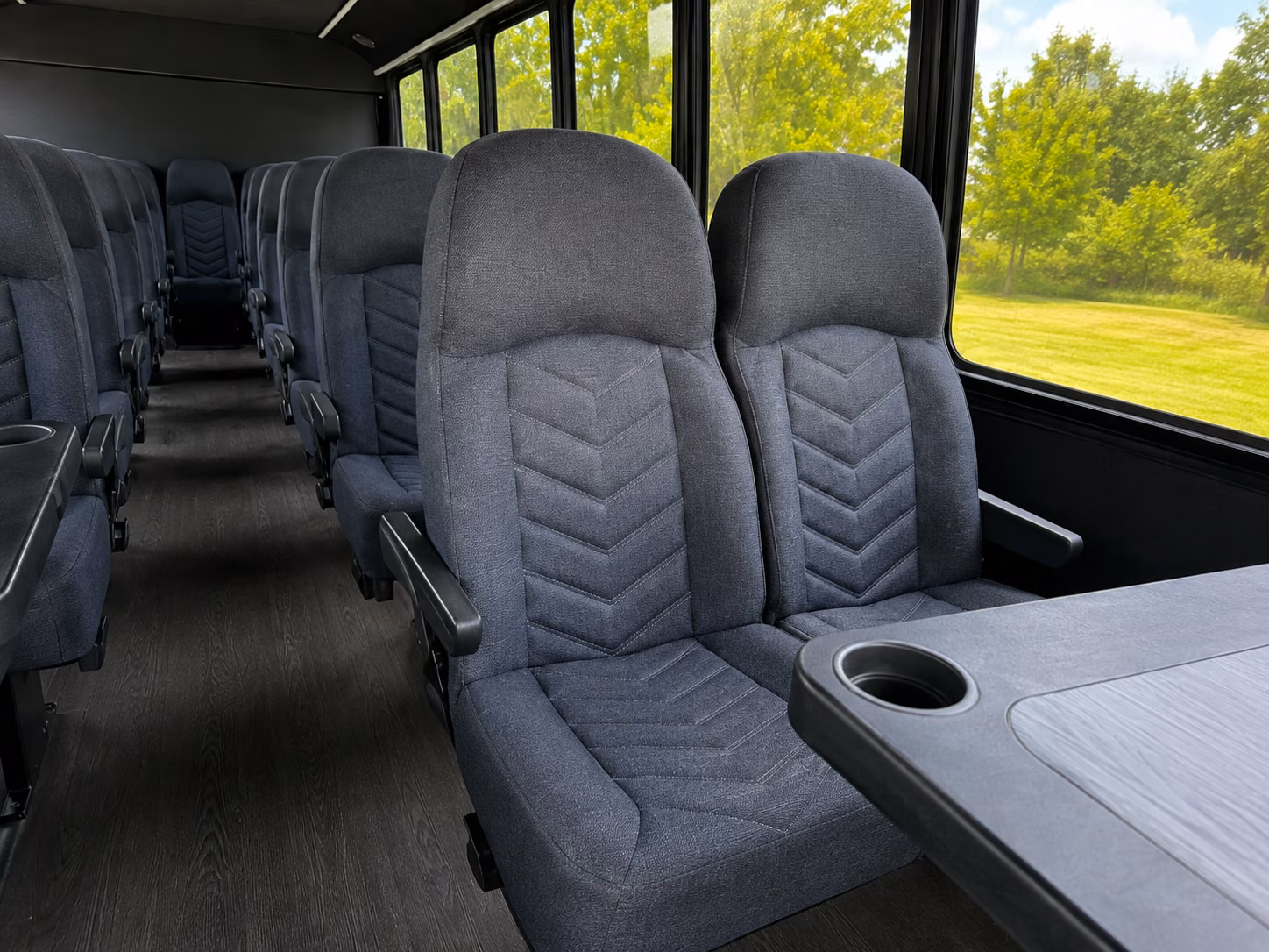 santa fe school event transportation onboard seating